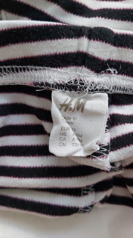 Legínky h&m 74, h&m,74