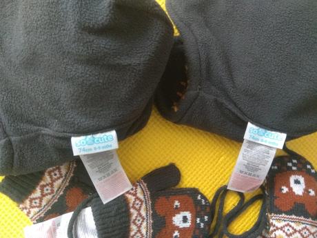 Čiapočky a rukavičky pre dvojičky, pepco,74