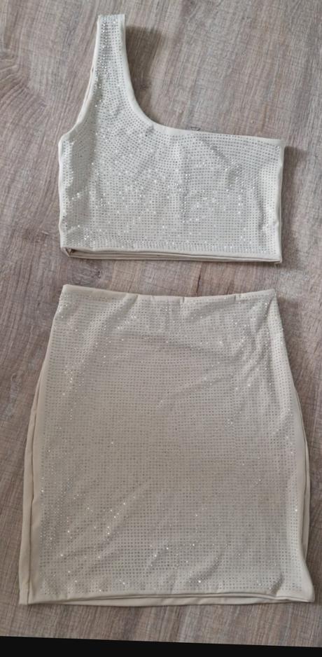 Sukňa a cropp top, 158, xs, xs