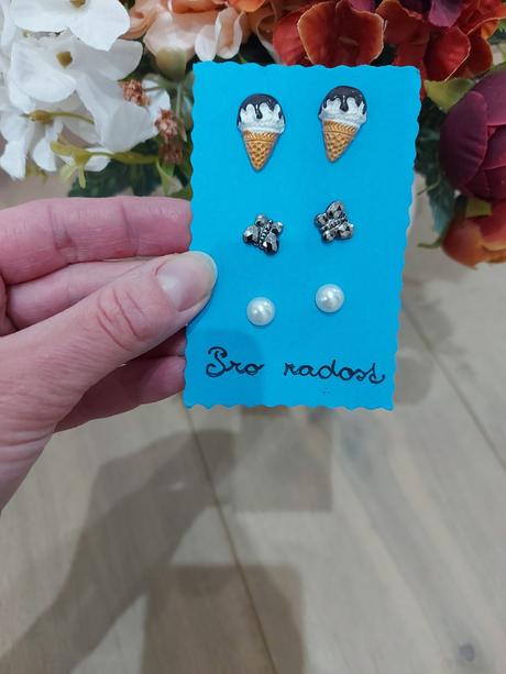 Funny náušnice- 3pack, 