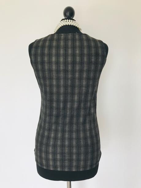 Tričko čiernozlaté, xs