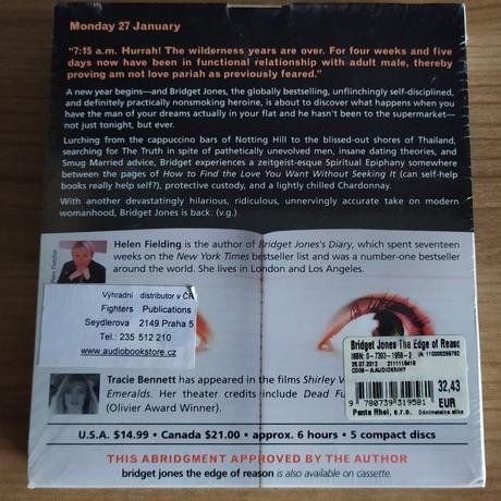 Audiokniha bridget jonesová, 
