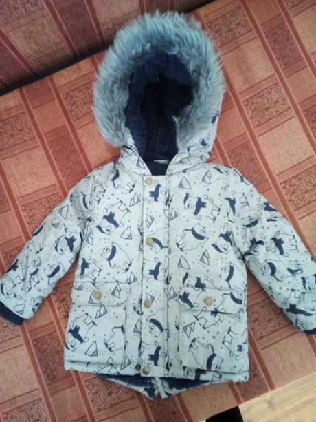 Detska zimna bunda, pepco,92