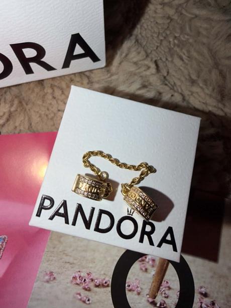 Pandora original nova bezpecnostna retiazka+2roky, pandora