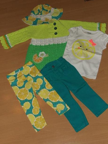 Citrónikový kompletík značky gymboree, gymboree,86