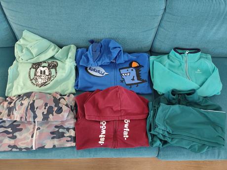 Balík chlapčenského oblečenia v. 128-134, 122–134