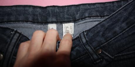Slim riflíky xxs, mango,xs
