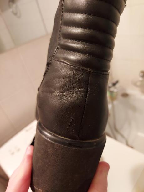Čierne členkové čižmy, 38