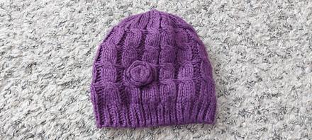 Dvojvrstvová čiapka cca. 7-10 r., 122