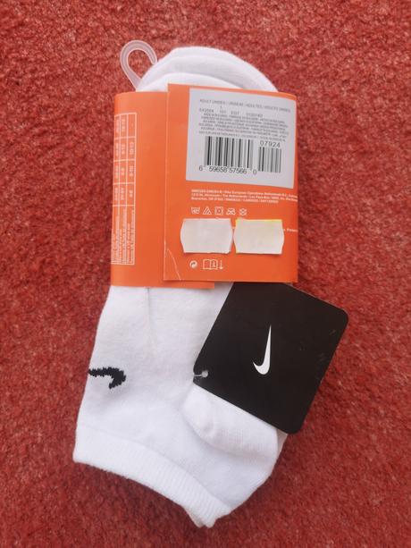 Nike pánske ponožky 3 páry veľkosť 42-46, nike,42 / 44 / 46