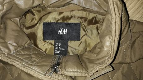 Prechodná prešívaná bunda od h&m, h&m,164