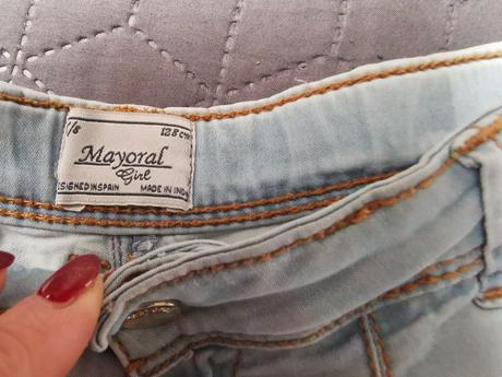 Dievčenské kraťasy mayoral, č 128, mayoral,128