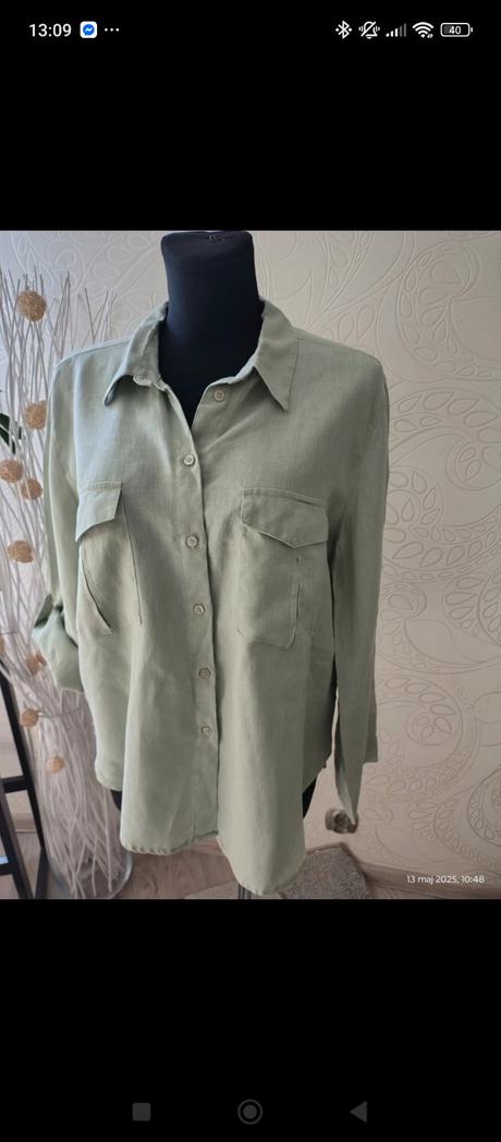 Ľanová košela, reserved,xxl