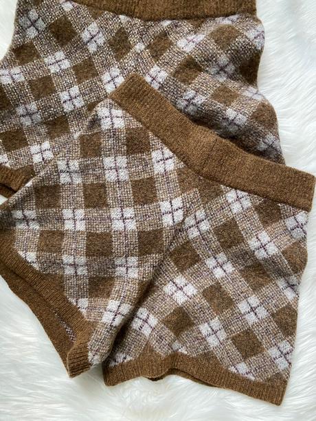 Zara - pletené šortky, zara,s