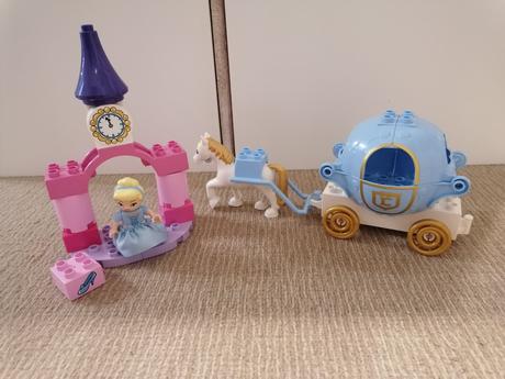 Lego duplo popoluskin zamok a kociar 6153, 