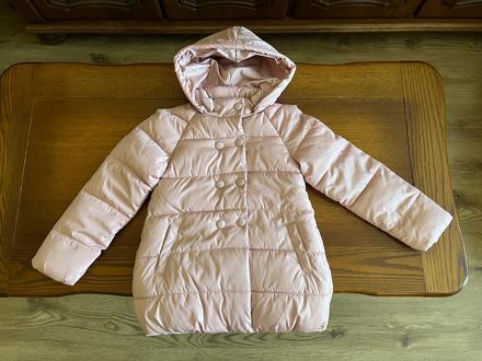 Bunda mayoral luxusná perleťová pink farba, mayoral,128