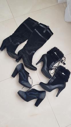 Čižmy z brusenej koze, 38