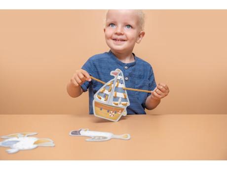 Little dutch navliekacie korále, šnurovacie karty,