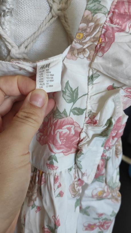 Letné šaty h&m, h&m,86