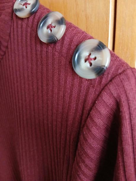 Bordový  rolák, xl