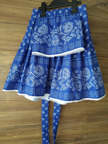 Folk skladana sukienka, 50 - 164