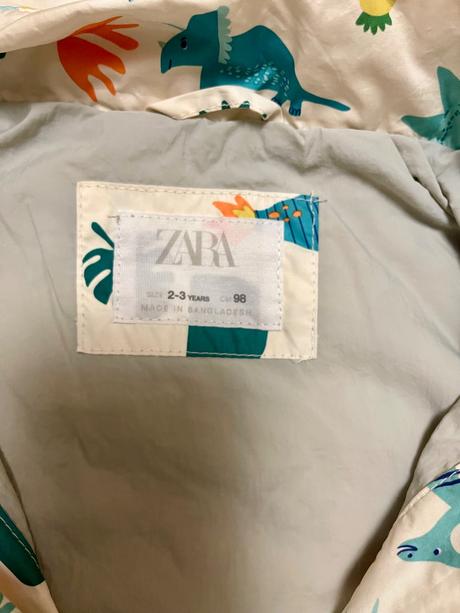 Nepremokava bunda zara, zara,98