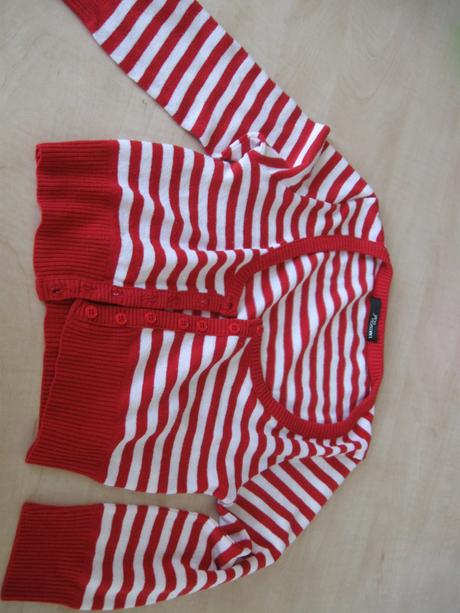 Pásikovaný svetrík 110/116, 116