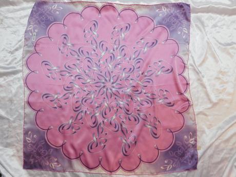 Aker kvalitná luxusna hodvabna elegantná šatka, xl