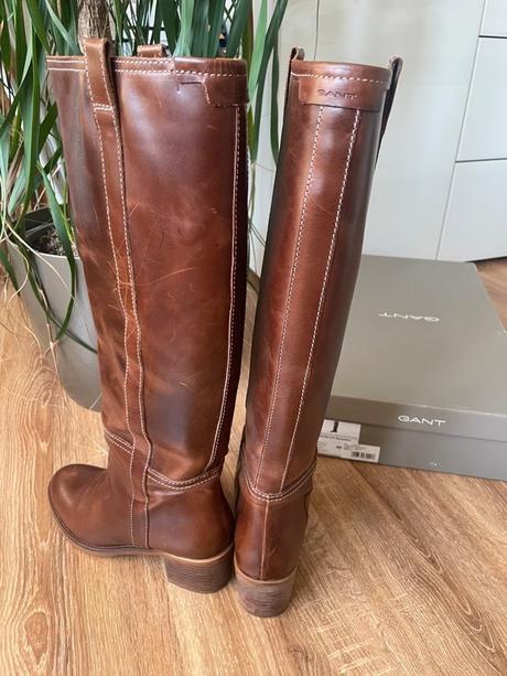 Kožené čižmy, gant,40