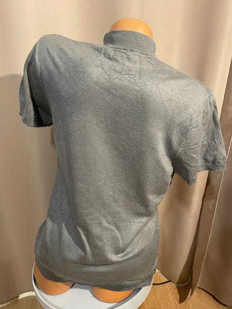 Zelený rolák s krátkym rukávom, zara, zara,m