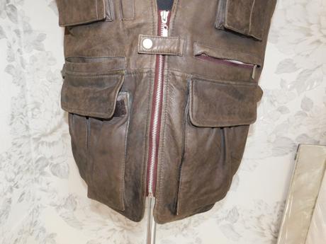 Panska kvalitna kozena vesta, m