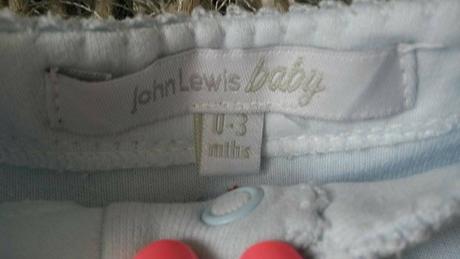 John lewis baby overal/dupacky 0-3mes, 56-62cm, john lewis baby,56