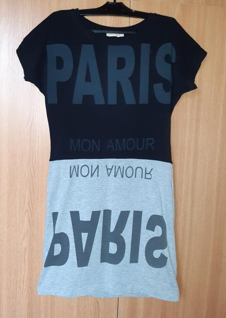 Krátke teplákovité šaty, s