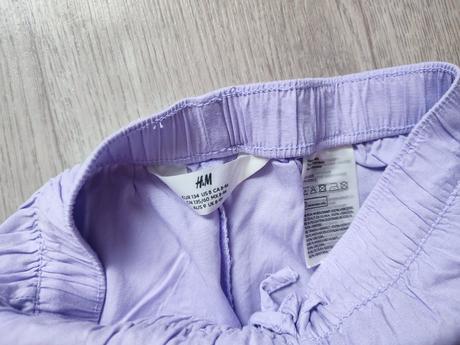 Letné nohavice 3ks, h&m,134