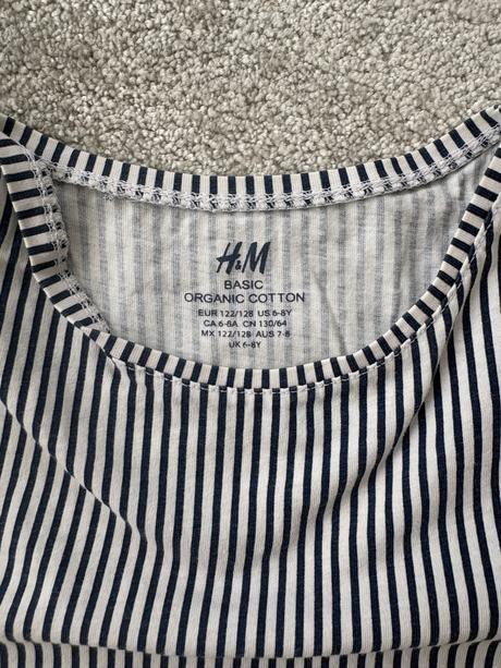 Tricko hm 122/128, h&m,122