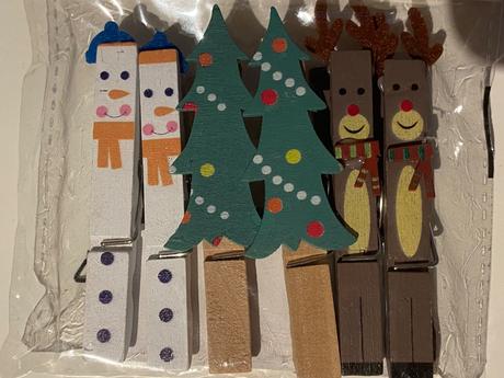 Vianoce - vianočné štipce,