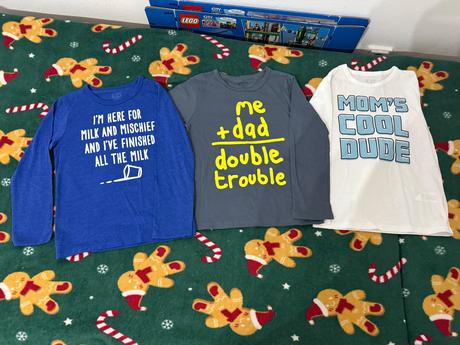 Predám 3 tričká s dlhým rukávom childrens place, children's place,122