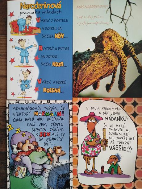 Pohľadnice- čisté, 