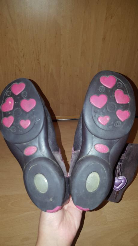 Kožené čižmy clarks, č.32, clarks,32
