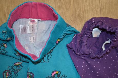 Balík oblečenia - nohavice zateplené, 104–116