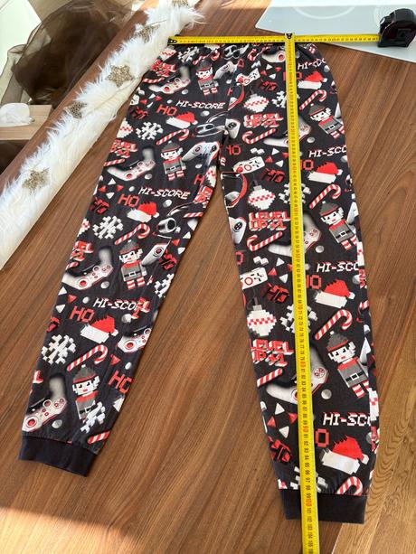 Vianočné pyzamo top stav, next,170