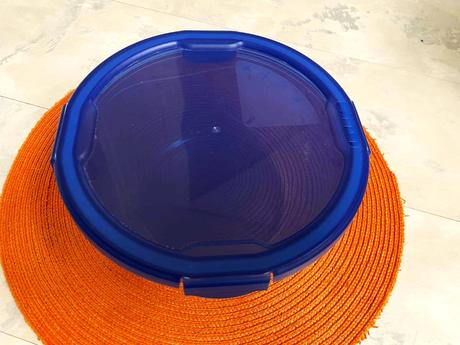 Misa z pyrexu s príklopom click/clack, 