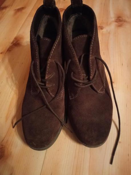 Prechodné koženne kotníkové topánky, 40