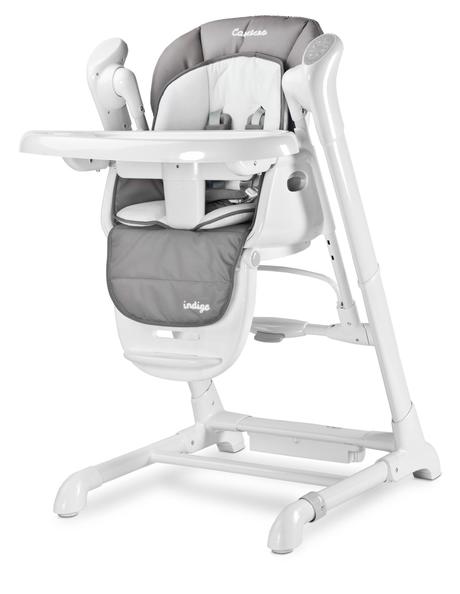 Caretero detská jedálenská stolička 2v1 indigo gre, caretero