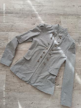 Šedé teplákové sako, m