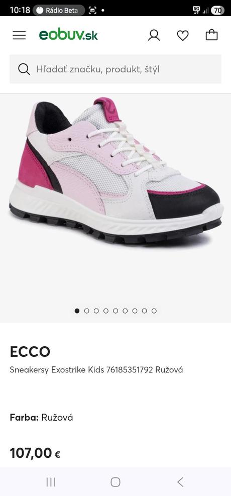 Tenisky ecco 40 sneakersy, ecco,40