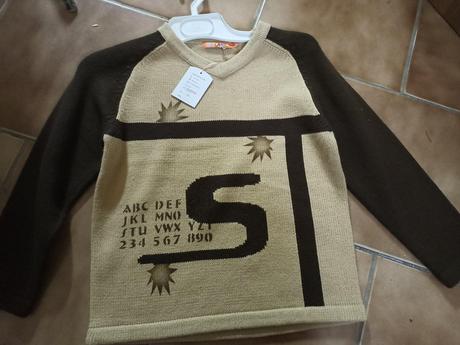 Detský sveter abeceda, 116 / 122 / 128 / 134