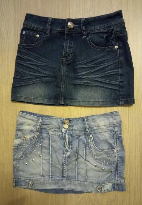 Džínsová sukňa v. 146 a 152, crashone,146