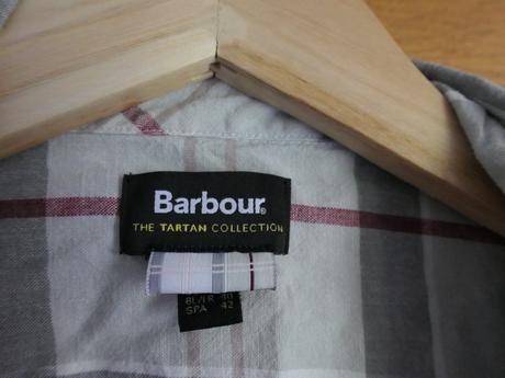 Barbour tartan bavlna,lan luxusne pohodlne, krasne, m