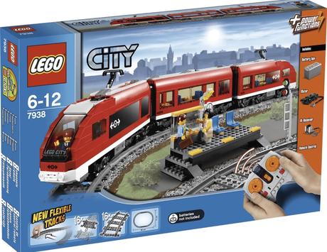 Lego city 7938 osobný vlak, 